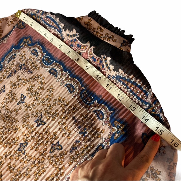 Lady Carol Petites Vintage Blouse Butterfly Pattern size SP - Picture 13 of 16